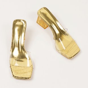Damen Slingback Absatzschuhe mit modernem Design und elegantem Glanz Drune