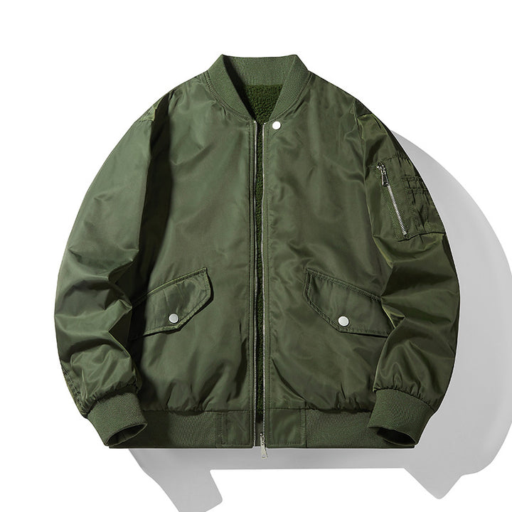 Herren Modische Pilotenjacke Drune