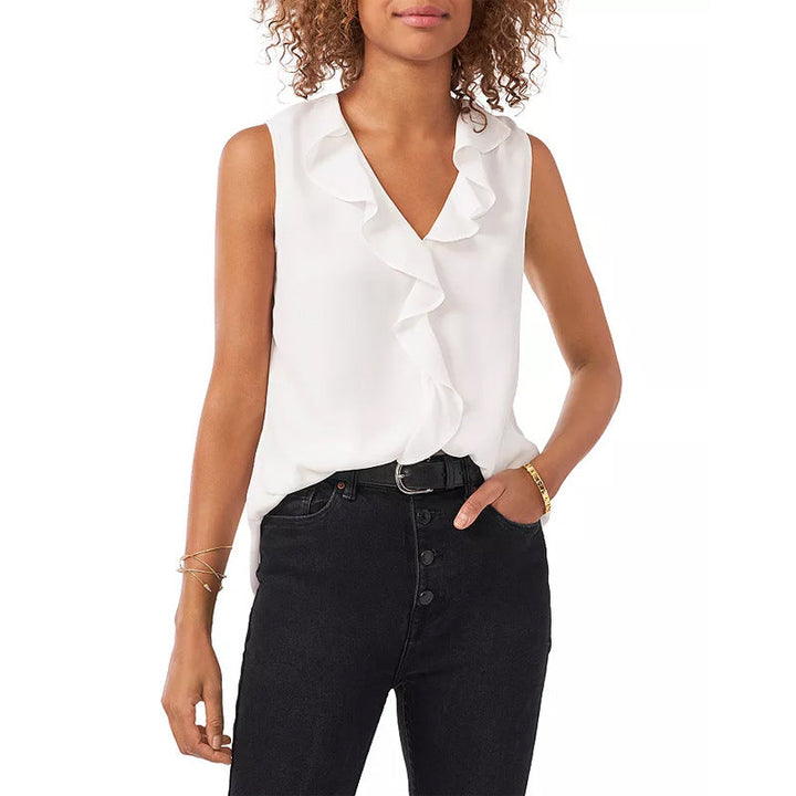 Damen Bluse mit Rüschendetails Drune