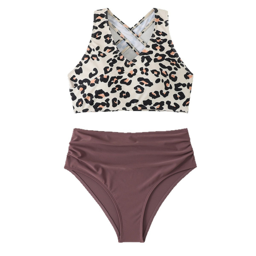 Damen Sport-Bikini mit innovativem Schnitt und hochgeschnittenem Höschen Drune