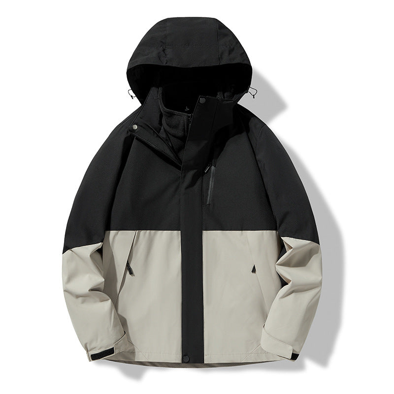 Herren Technische Outdoorjacke mit verstellbarem Kapuzendesign Drune 1787797283