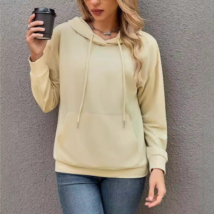 Damen Freizeit Kapuzenpullover mit bequemer Passform Drune