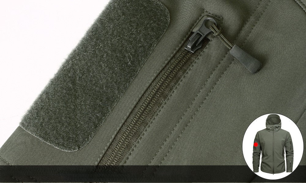 Drune | Softshell Fleece Winterbergsteigerjacke