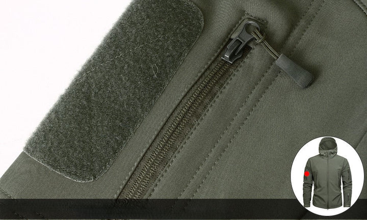 Drune | Softshell Fleece Winterbergsteigerjacke
