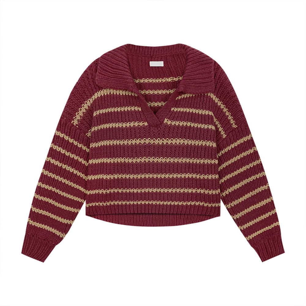 Damen Strickpullover Drune
