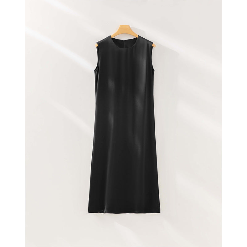 Damen Sleek Satin Maxikleid Drune