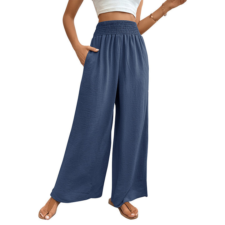 Damen Elegante Weite Sommerhose Drune