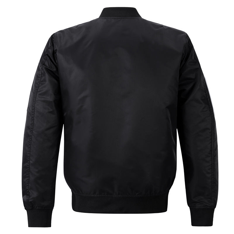 Herren Modische Bomberjacke mit praktischen Taschen Drune