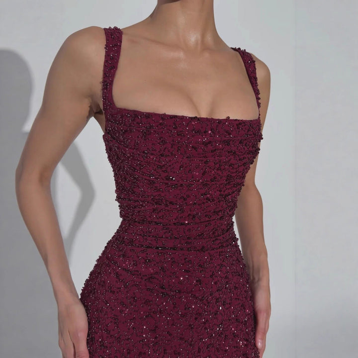 Damen glamouröses Abendkleid Drune