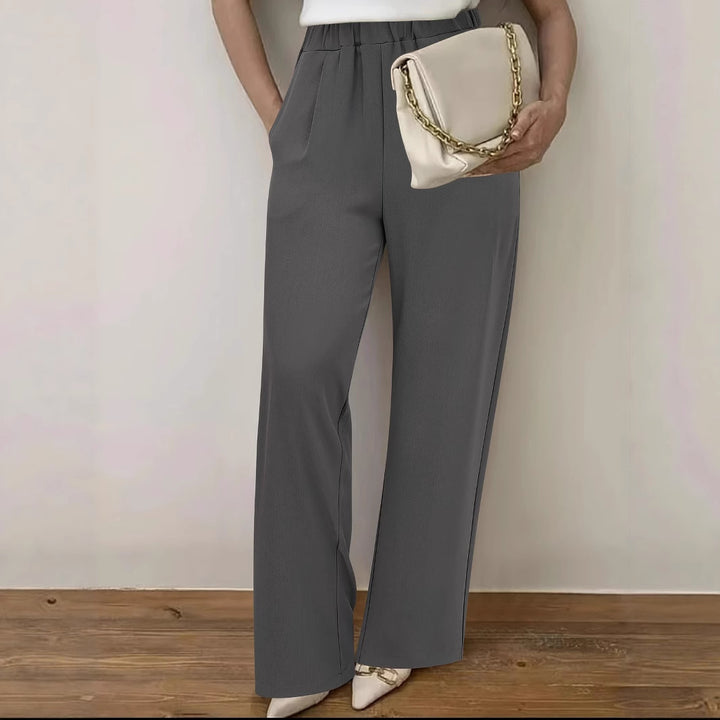 Damen weite Hochbundhose mit anspruchsvollem Schnitt Drune