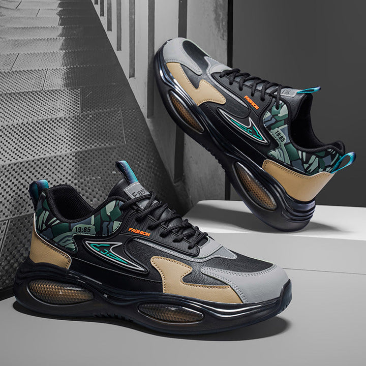 Damen Sportliche Sneakers mit dämpfender Sohle und modischen Akzenten Drune
