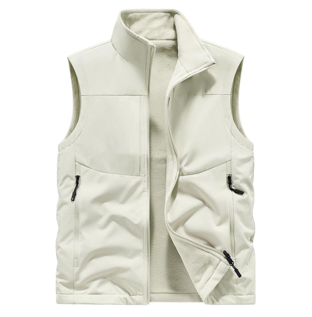 Damen Bequeme Fleece-Weste Drune
