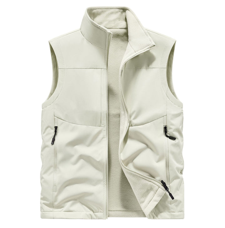 Damen Bequeme Fleece-Weste Drune