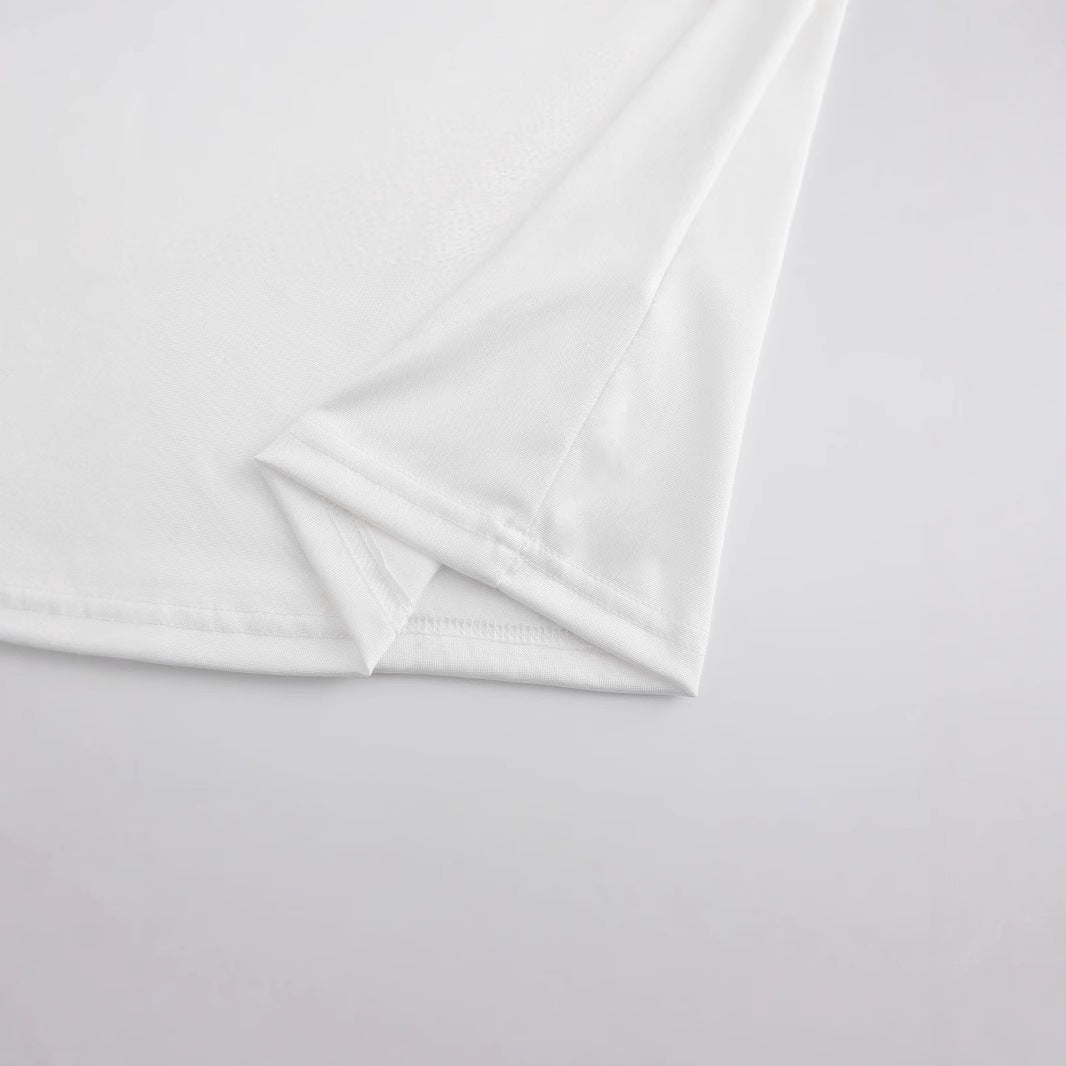Damen Crop-T-Shirt mit auffälligem New York Grafikdruck Drune