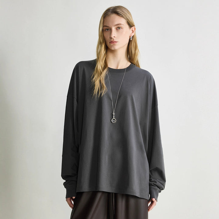 Damen Langarmshirt im minimalistischen Design Drune