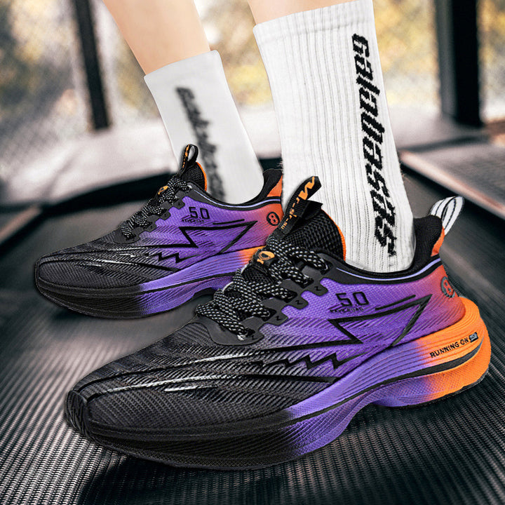 Unisex Performance-Laufschuhe mit gradienter Mesh-Oberschicht und reaktiver Schaumzwischensohle Drune