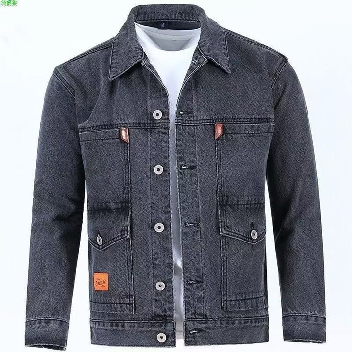 Herren Stilvolle Denimjacke Drune