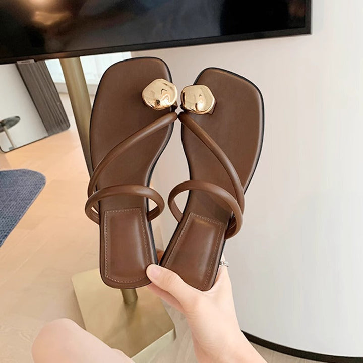Damen Elegante Sandalen mit hochwertigem Komfort und modischen Akzenten Drune