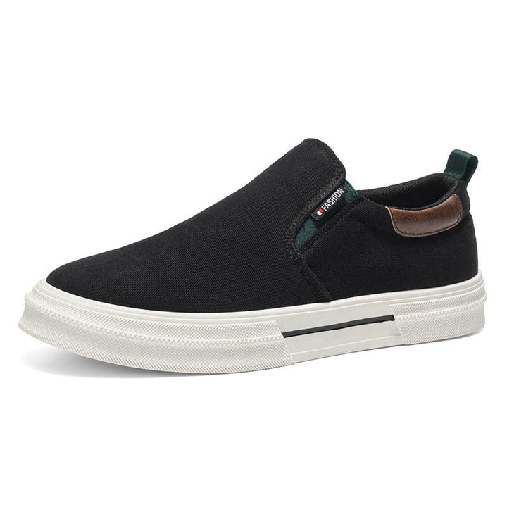 Damen Slip-On Sneakers mit elastischen Einsätzen und rutschfester Gummisohle Drune