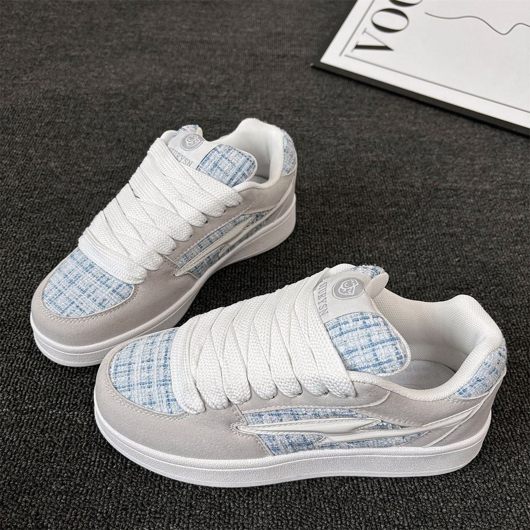 Damen Sneakers mit modischem Textilmuster und komfortabler Dämpfung Drune