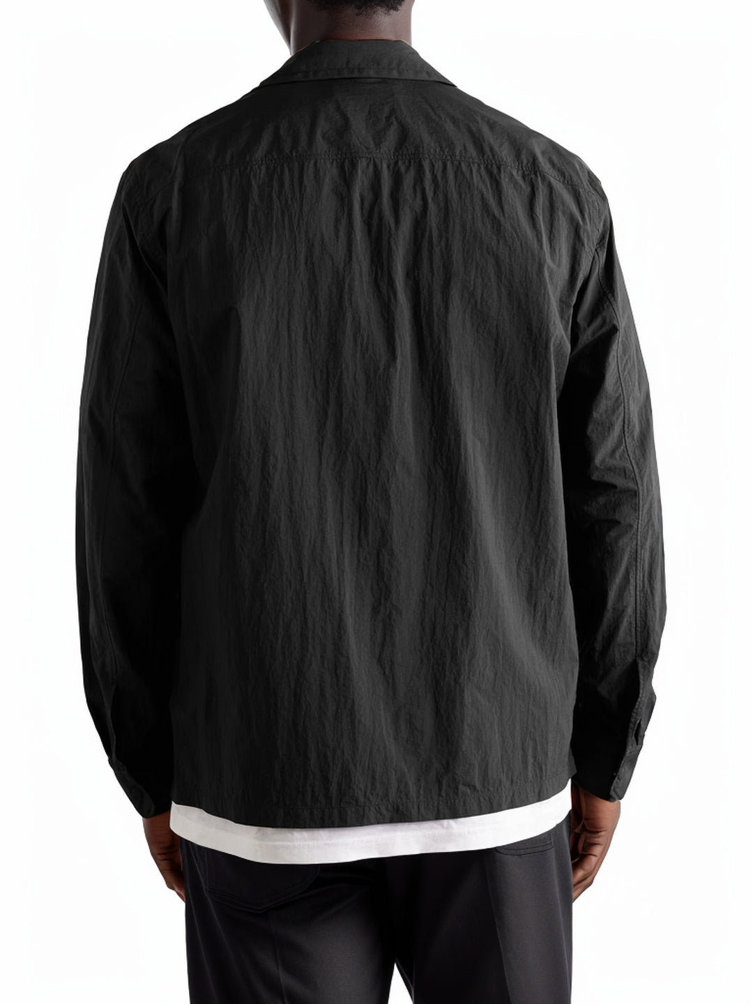 Herren lässige Baumwolljacke mit strukturiertem Obermaterial Drune