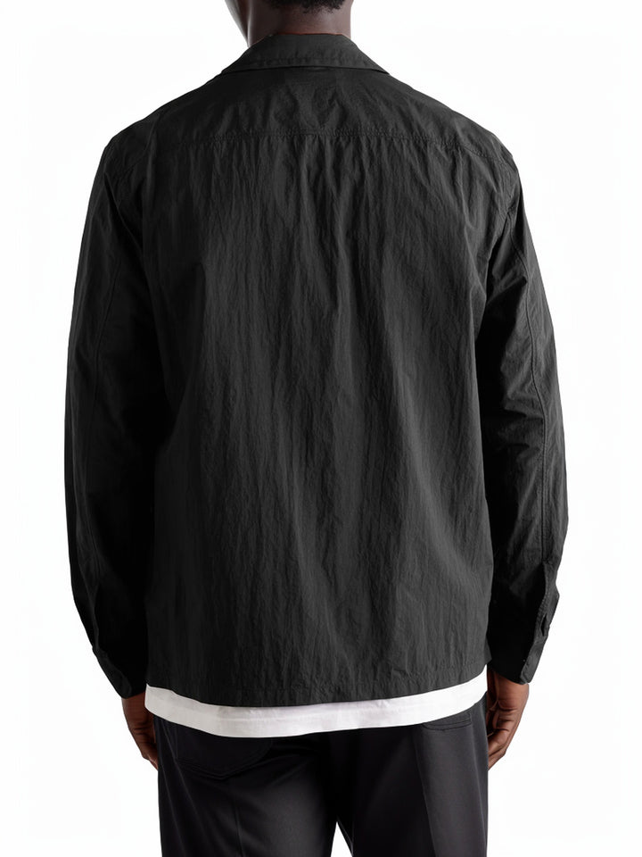 Herren lässige Baumwolljacke mit strukturiertem Obermaterial Drune