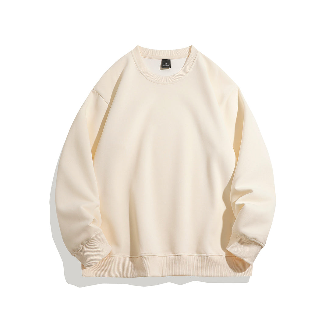 Herren Oversize Rundhals‑Sweatshirt mit tiefem Sitz, Raglanärmeln und gerippten Bündchen Drune