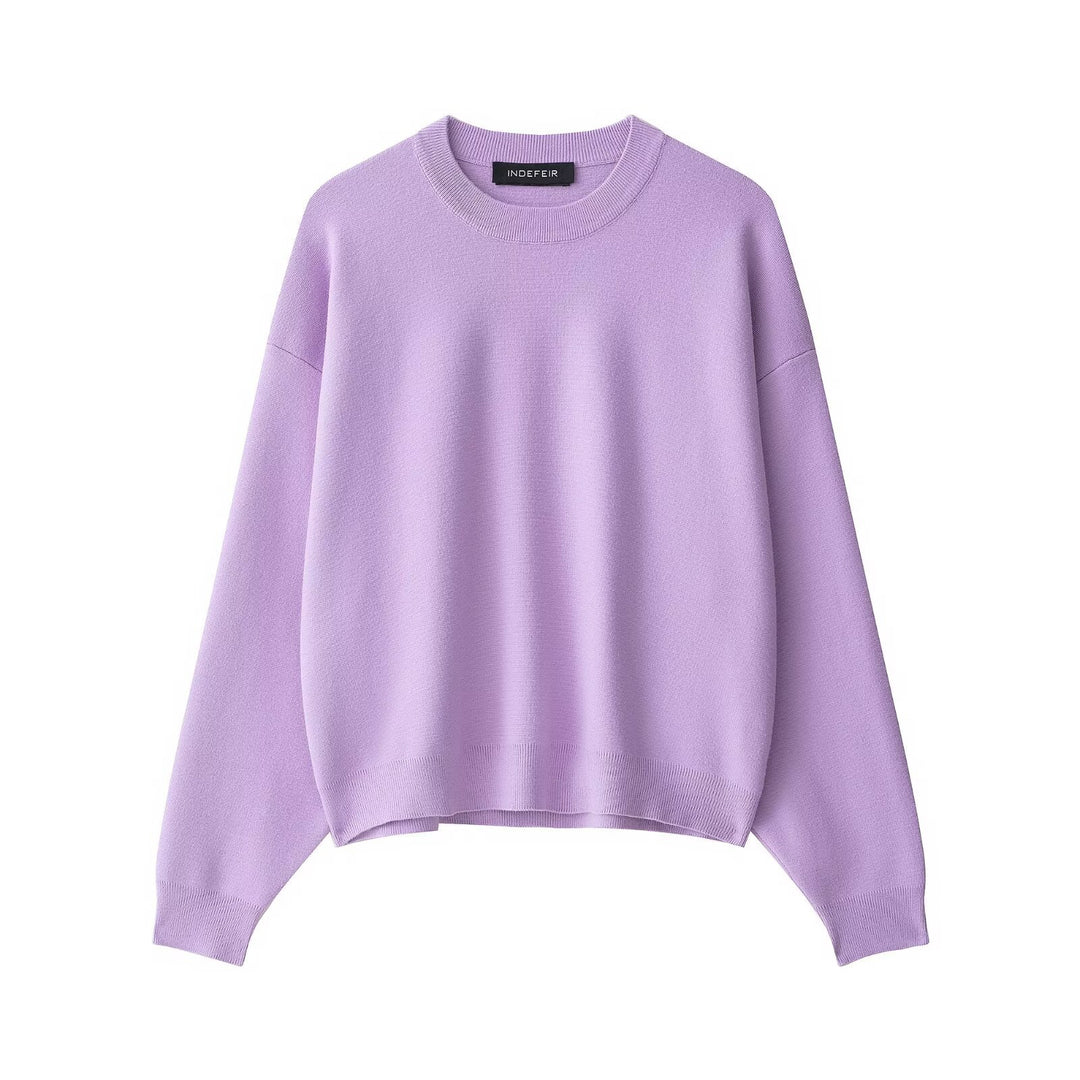 Damen lässiger Oversized Pullover Drune
