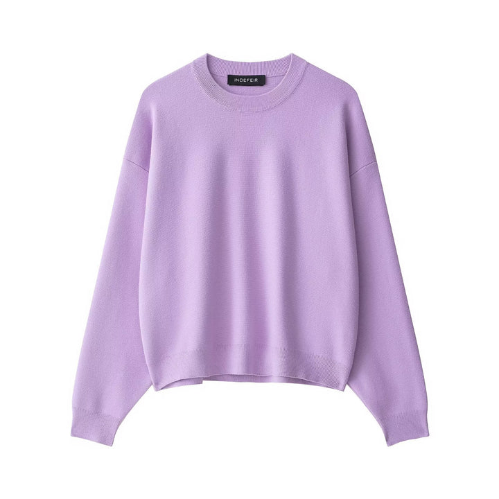 Damen lässiger Oversized Pullover Drune