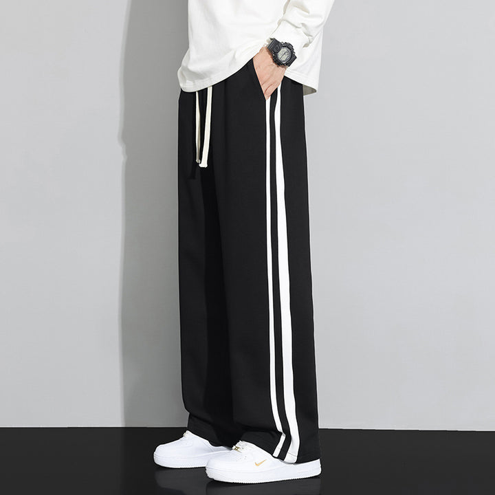 Herren Sportliche Freizeithose mit seitlichen Streifen