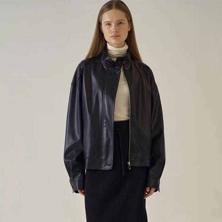 Damen Lederjacke Drune