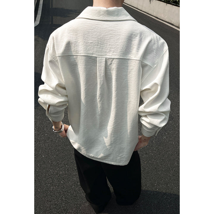Herren Modische leichte Hemdbluse Drune