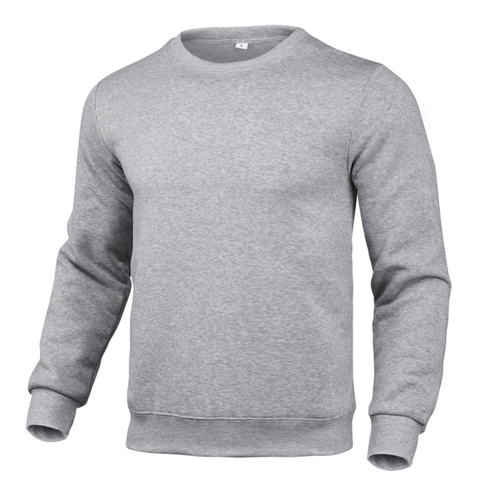 Herren Komfortabler Rundhals-Pullover aus hochwertigem Baumwollmix Drune