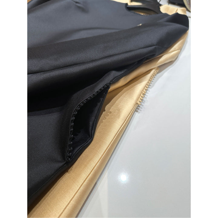 Damen Elegantes Drape Kleid Drune