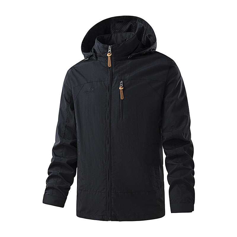 Herren Leichte und wetterfeste Outdoorjacke Drune