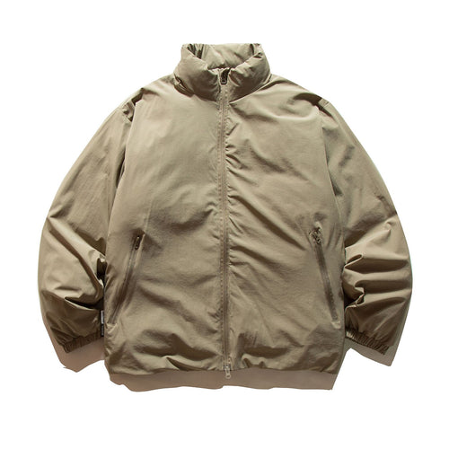 Herren Kurzblouson mit leichter Thermowattierung, hohem Stehkragen und elastischen Bündchen Drune