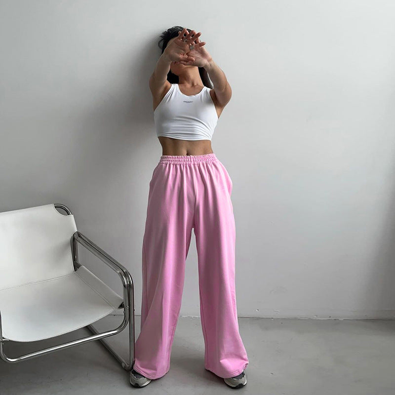 Damen lässige weite Sweatpants Drune