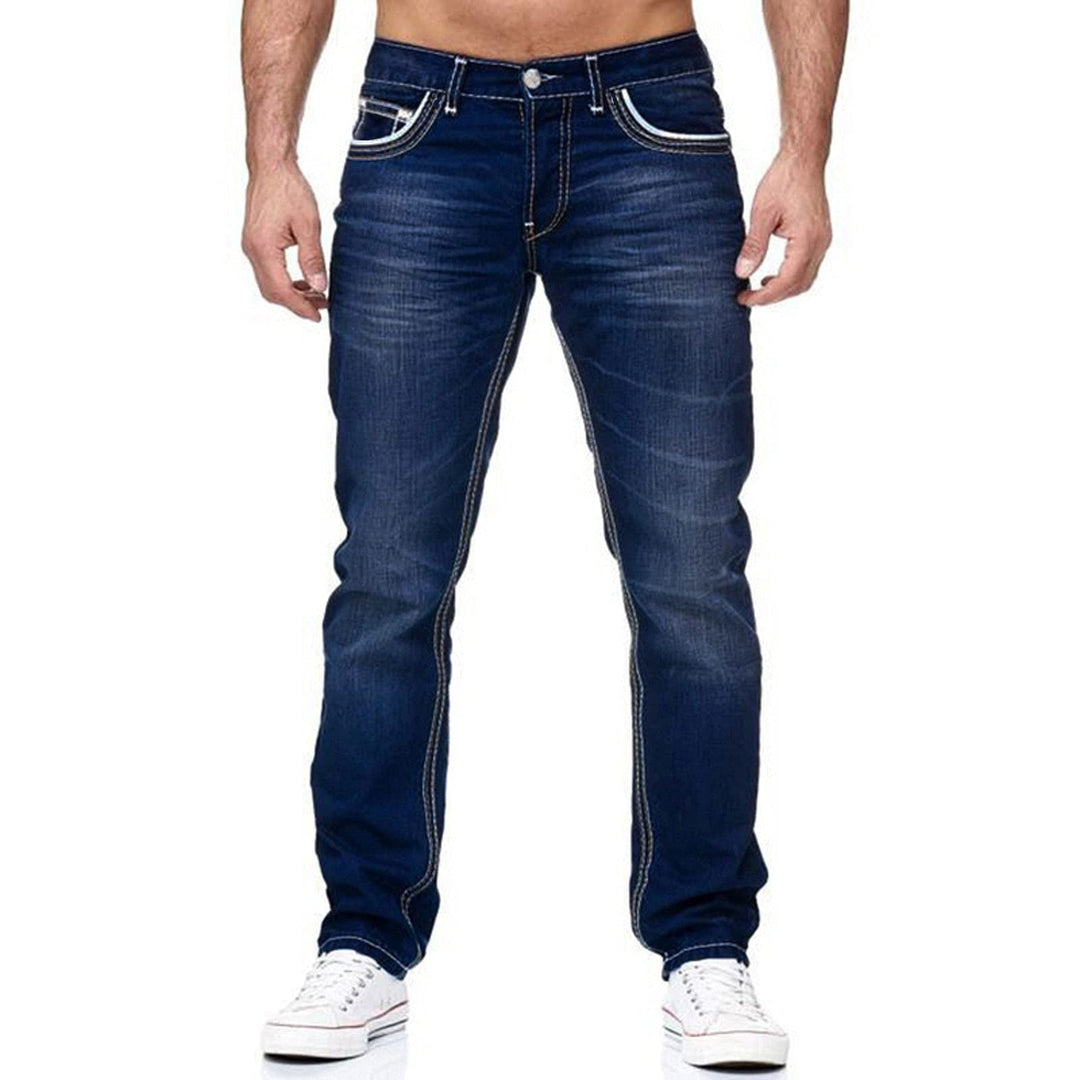 Herren Used-Style Jeans Drune