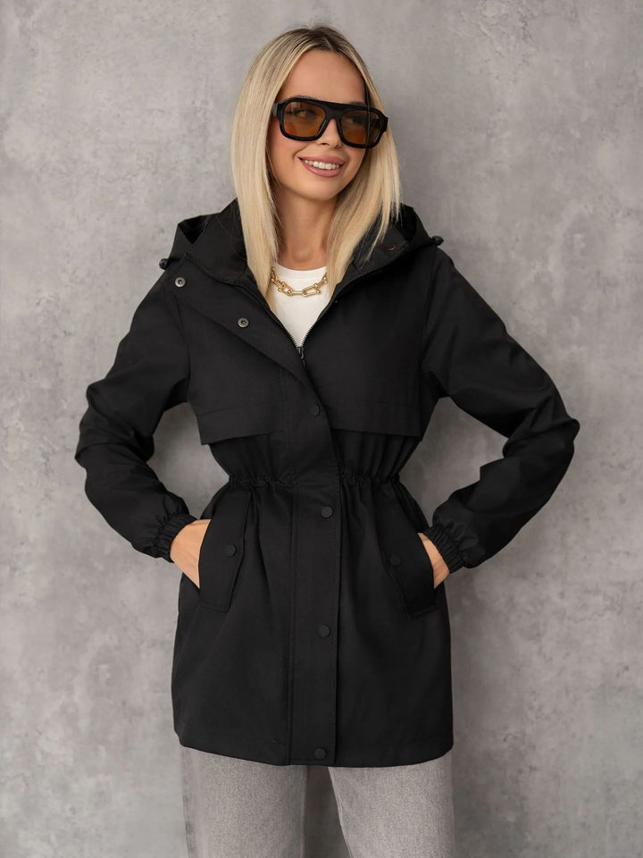 Damen Funktionale Kapuzenjacke