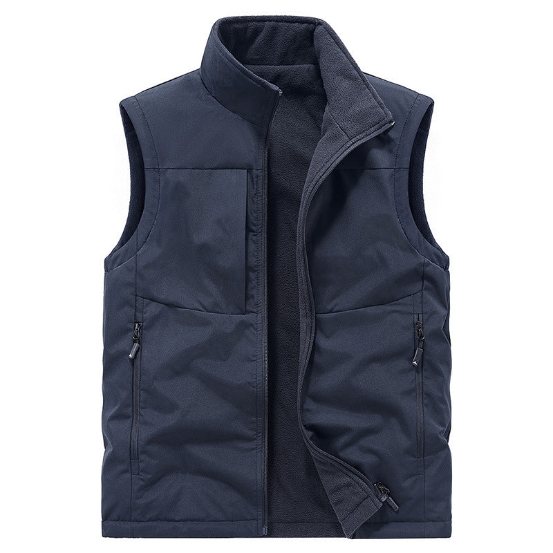 Damen Bequeme Fleece-Weste Drune