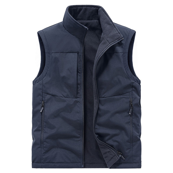 Damen Bequeme Fleece-Weste Drune