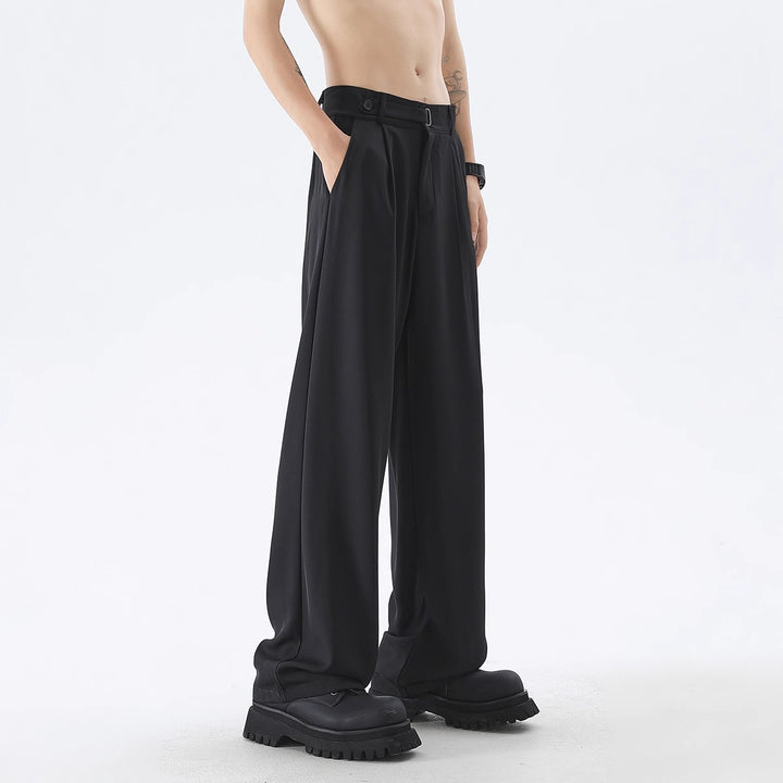 Herren Elegante und lässige High-Waist Hose Drune
