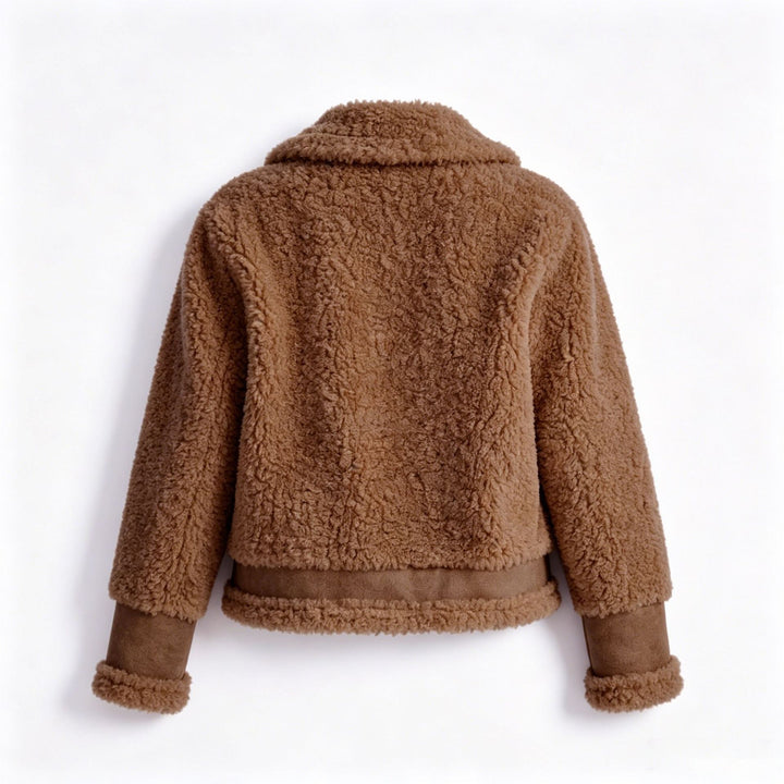 Damen Kuschelige Teddyjacke Drune