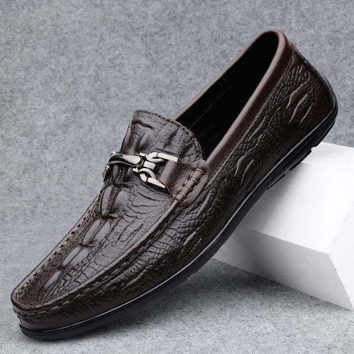 Herren Elegante Mokassins aus hochwertigem Leder mit modischem Detail Drune