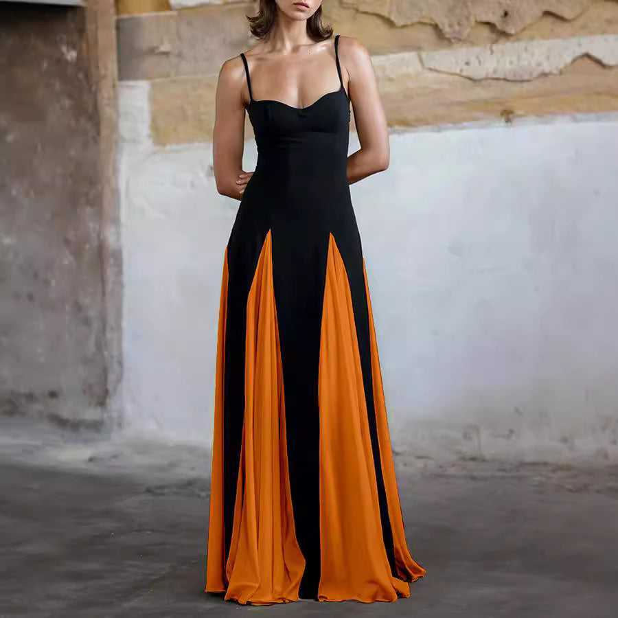Damen Abendkleid mit asymmetrischem Schnitt Drune