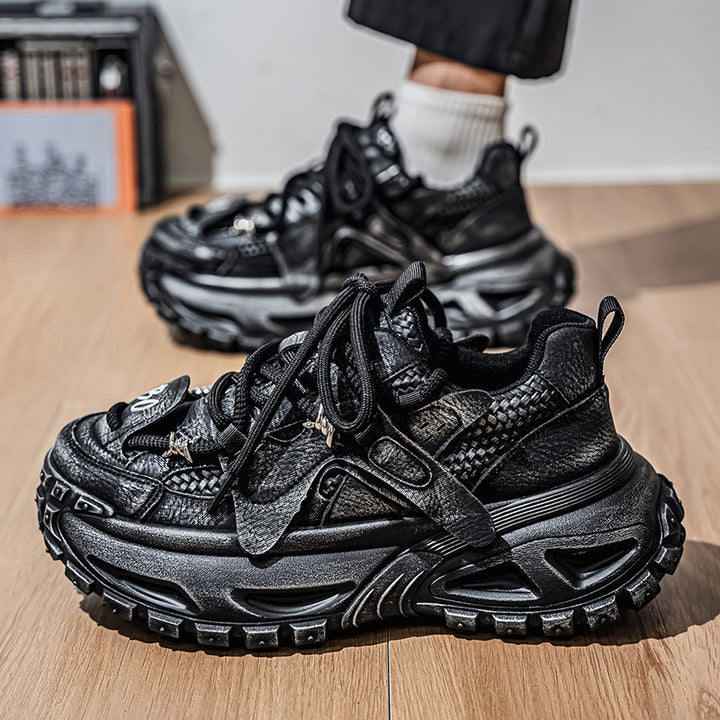 Herren technische Outdoor-Chunky-Sneaker mit verstärkter Zehenkappe, mehrlagiger Dämpfung und griffiger Trailsohle Drune