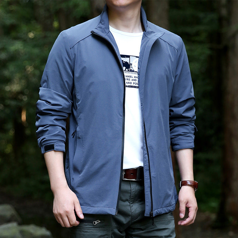 Herren Leichte Sportjacke Drune