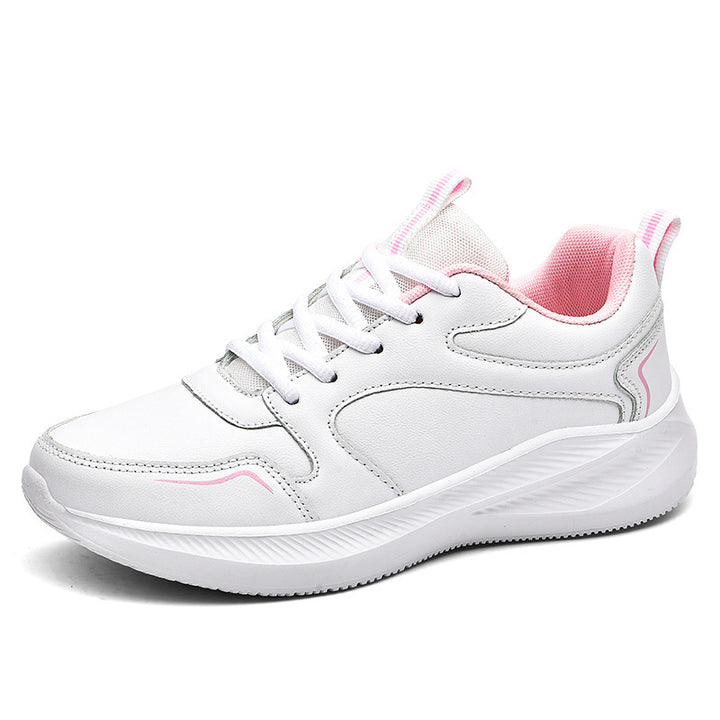 Unisex nan minimalistischer Kunstleder-Sneaker mit ergonomischer EVA-Zwischensohle und Zuglasche Drune