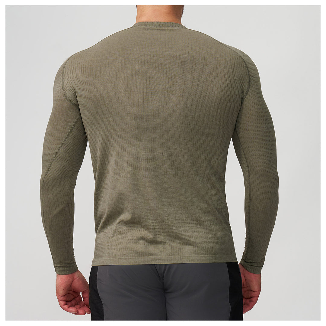 Herren Funktionslangarmshirt mit temperaturregulierenden Eigenschaften Drune