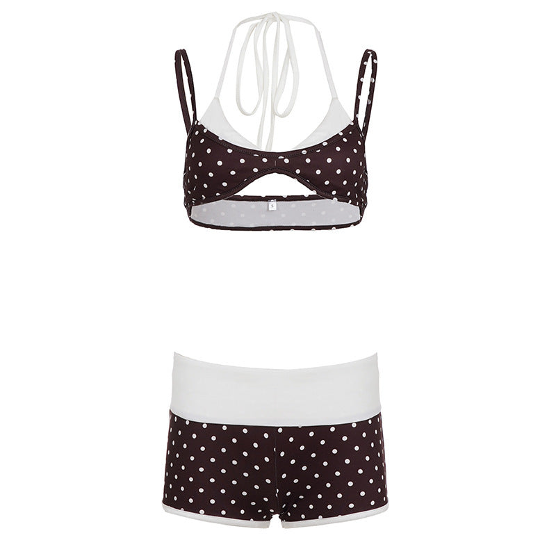 Damen Bikini-Set mit trendigem Punktedesign und modischem Schnitt Drune